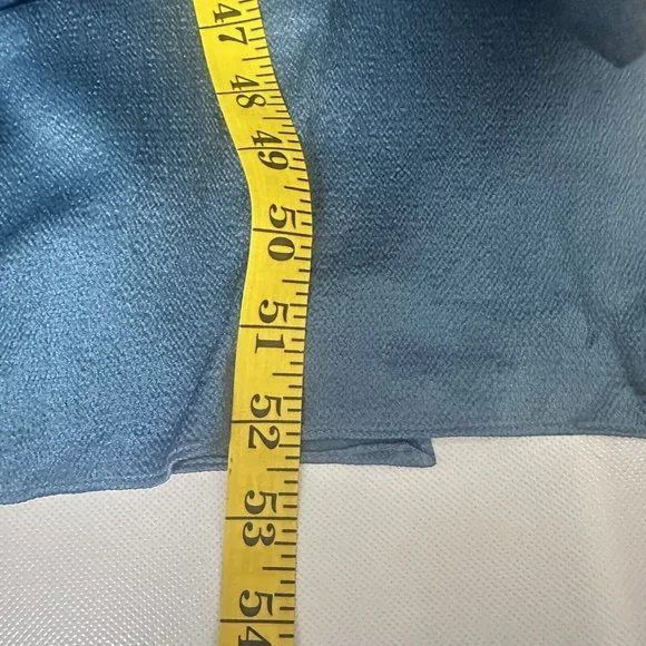 Massimo Dutti Dress Womens US 6/8 Green Silk Blend Long Shirt Limited Ed… - Picture 10 of 11